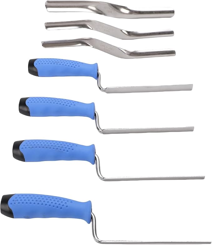 FTVOGUE 7PCS Grout Tool Set Stainless Steel Corner Trowel and Brick Trowel Kit - Image 5