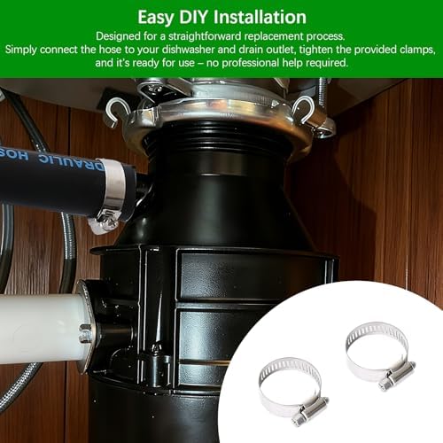 7/8 Inch ID Dishwasher Discharge Hose 10 FT - Image 6