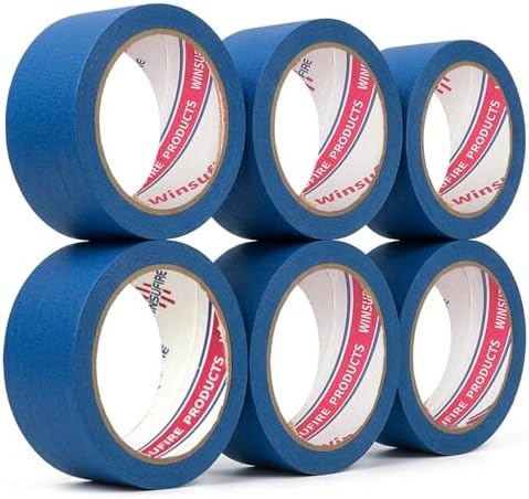 Blue Masking Tape, Colored Painters Tape - Image 2