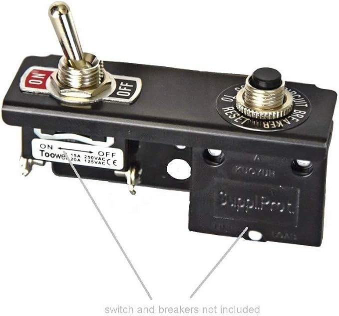 Bracket for Dual Panel Mount Electrical Components Like Push Button Circuit - Image 4