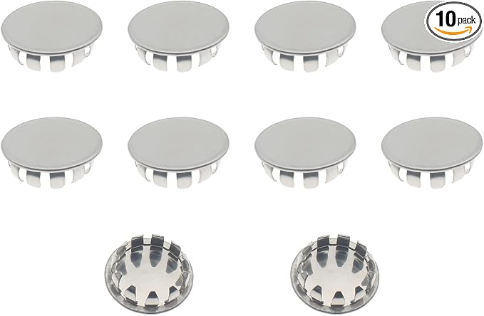 10 PCS Electrical Box Knockout Plugs Round Stainless Steel Seal Electrical by LBTODH