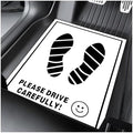 100 PCS Paper Car Floor Mats, Temporary Foot Mat Auto Detailing Supplies by Unknown