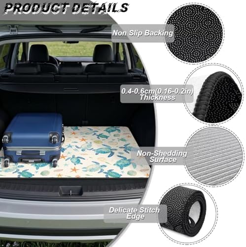 Shell Sea Turtle Beach Trunk Mat 29"x39" - Image 6