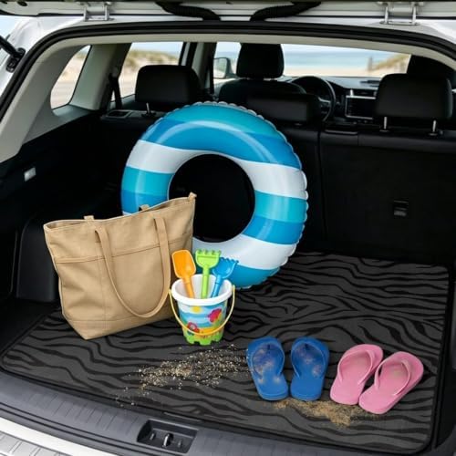 ELEQIN Car Cargo Liner, All Weather Heavy Duty Trunk Mat, Cargo Mats - Image 2