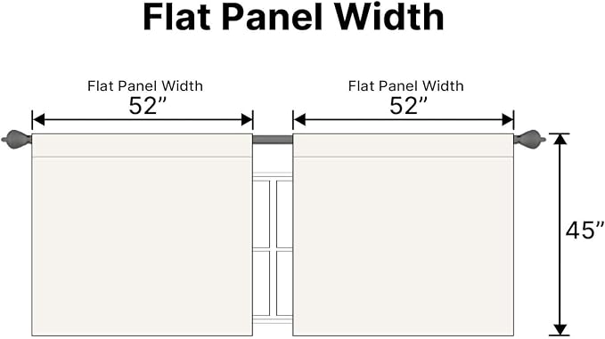H.VERSAILTEX Light Reducing Curtains Thermal Insulated Window Treatment Panels - Image 6