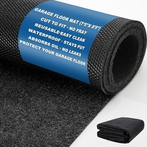 Garage Floor Mats for Under Car 7'5"x 8'5" by Unknown