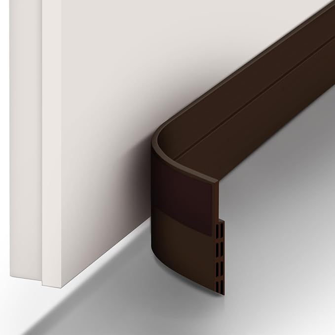 Ohuhu 118" Silicone Door Draft Stopper, by Ohuhu
