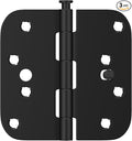 goldenwarm Black Door Hinges 4inch 3 Pack Security Door Hinges, by goldenwarm
