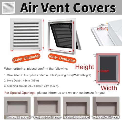 Return Air Vent Cover, 12x26in Hole/Duct Cover - Image 2