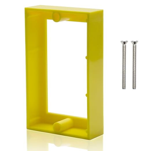 HXH Single Gang Receptacle Outlet Box Extender, 3/4 Inch, 1 Pack | by HUIXHAO