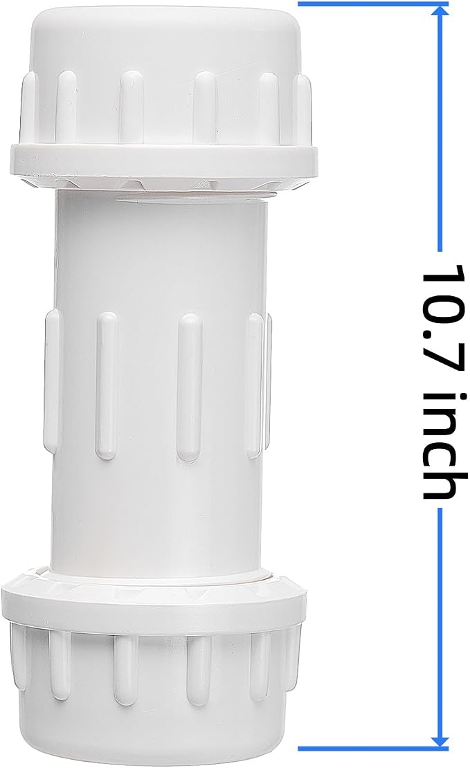 DONWARE 3" PVC Compression Coupling Cople de compresión PVC | Pipe Fittings - Image 4