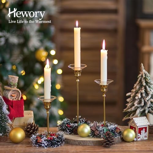 Hewory Glass Bobeches for Candlesticks - Image 3