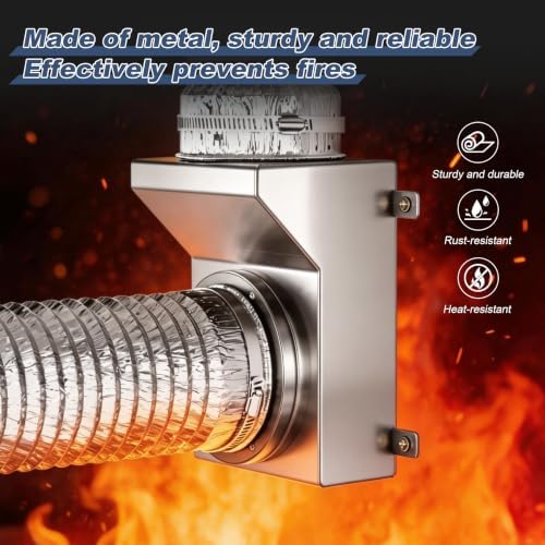 Magnetic Dryer Vent Connector Kit Self-Aligning DV90 - Image 4