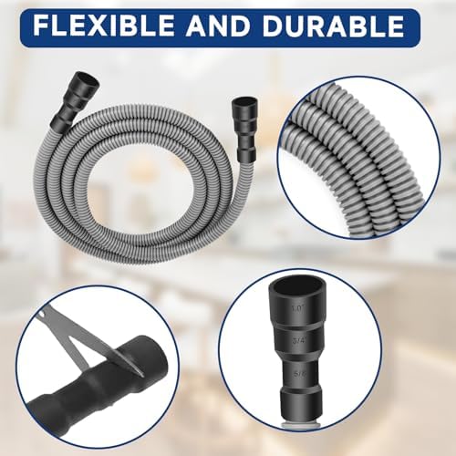 10 Ft Dishwasher Drain Hose Extension Corrugated and Flexible Dishwasher Hose - Image 6