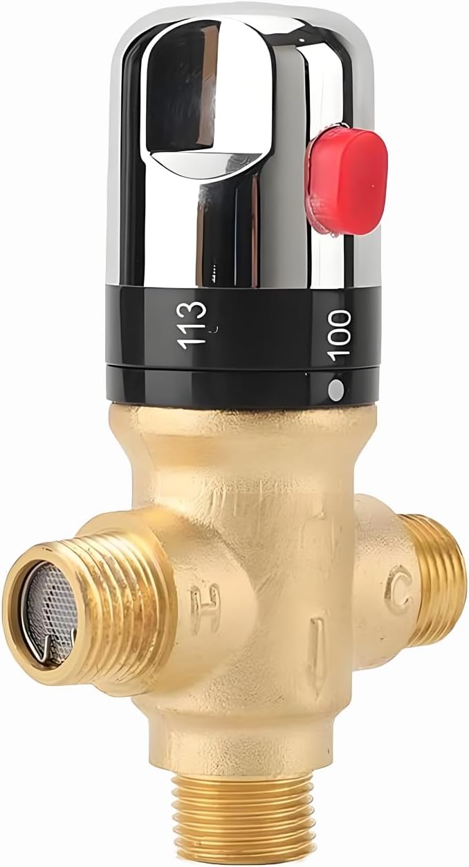 TreMax Thermostatic Mixing Valve, Shower Water Mixing Valve, - Image 3