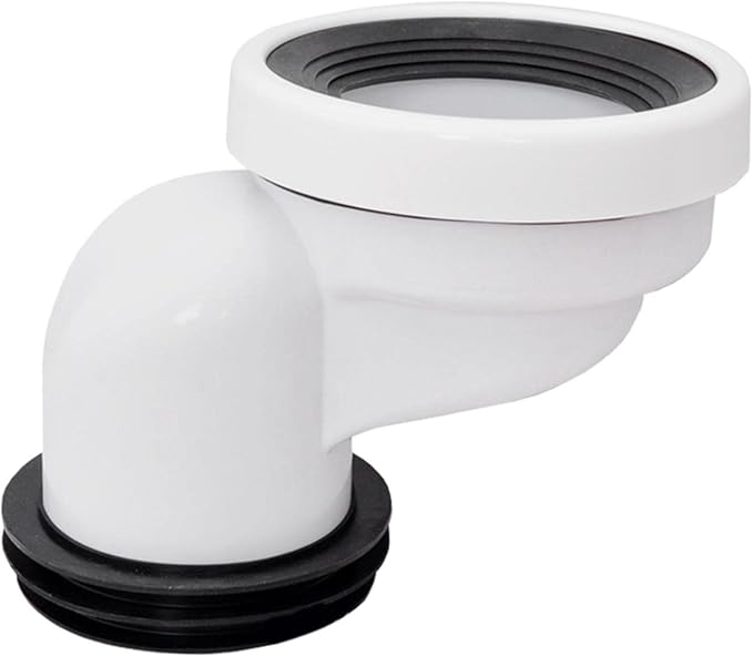 Milageto Full Flush Offset Toilet Flange, Change Place Connector, Easy Install by Milageto