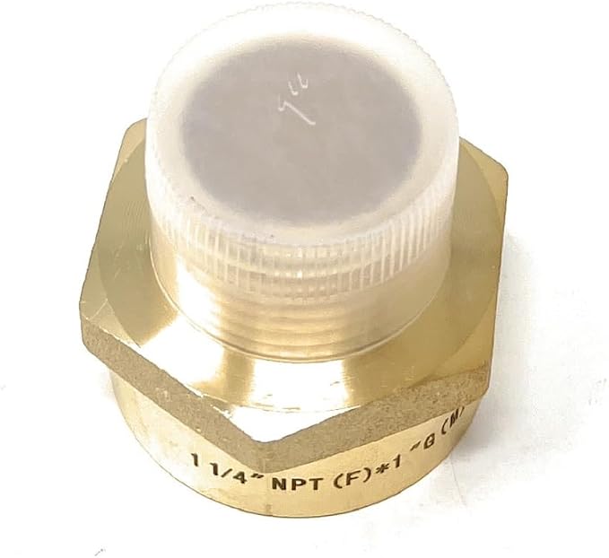 Cascada Lead-Free Brass Adapter, G Thread BSPP Male to NPT Female) - Image 8
