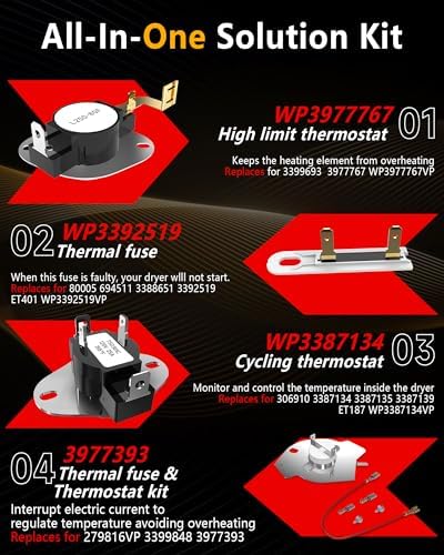 UPGRADE 279838 Dryer Heating Element - Image 3
