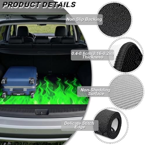 Green Flame Universal Cargo Liner Gardening Trunk Mat Waterproof Cargo Liner - Image 6