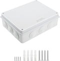 Junction Box, ABS Plastic IP65 Waterproof and Dustproof, Universal Electrical by LeMotech