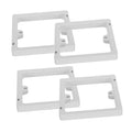 VILLCASE 4pcs Electrical Box Extender 86-Type Outlet Box Extension Ring and by VILLCASE