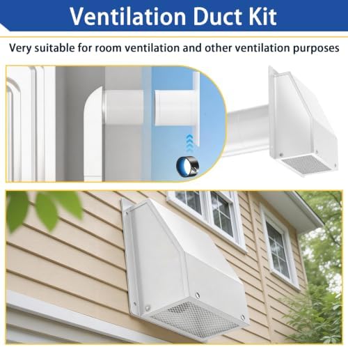 Periscope Dryer Vent Kit, Low Profile Flat - Image 6
