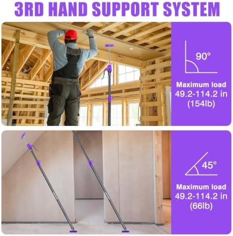Quality Steel Adjustable Cabinet Jack Support Pole, Quick Support Rod & Cargo - Image 6