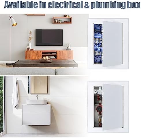 Flamorrow White Plastic Access Panel - Image 3