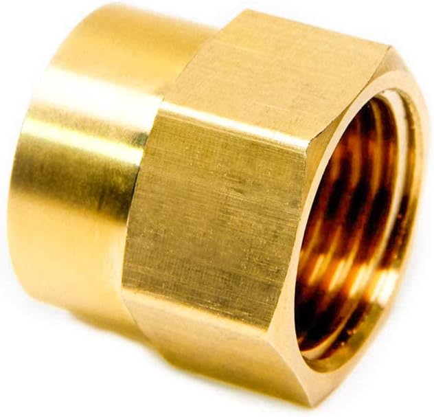 Joywayus 3/4" G Thread Female × 3/4" NPT Thread Female Brass Pipe Fitting - Image 6