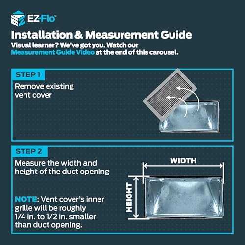 EZ-FLO 14 x 6 Inch Air Vent Cover - Image 3