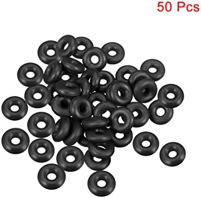 uxcell 50pcs 10x3x3.5mm Nitrile Rubber O-Rings Metric Sealing Gasket - Image 2