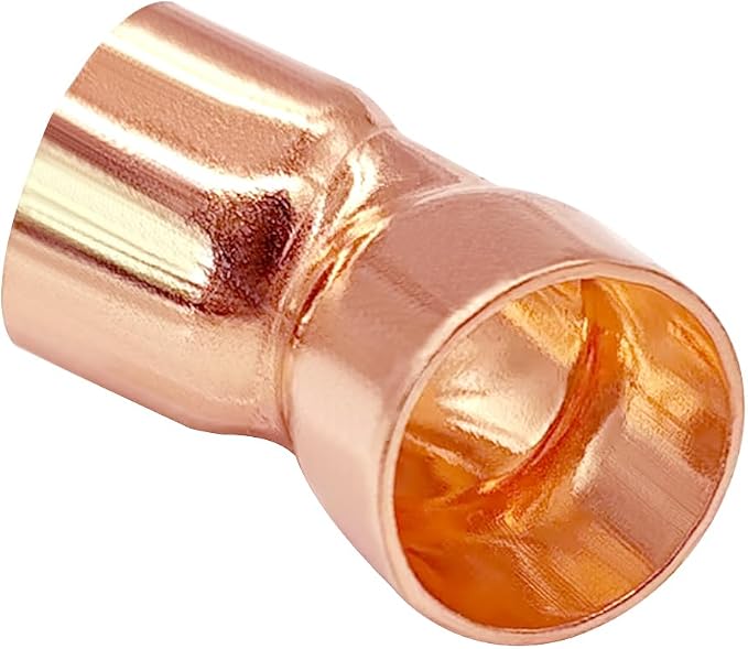 10 Pack 1/2" C x C Copper 45 Degree Elbow, Sweat Solder Pipe Fitting | Premium - Image 5