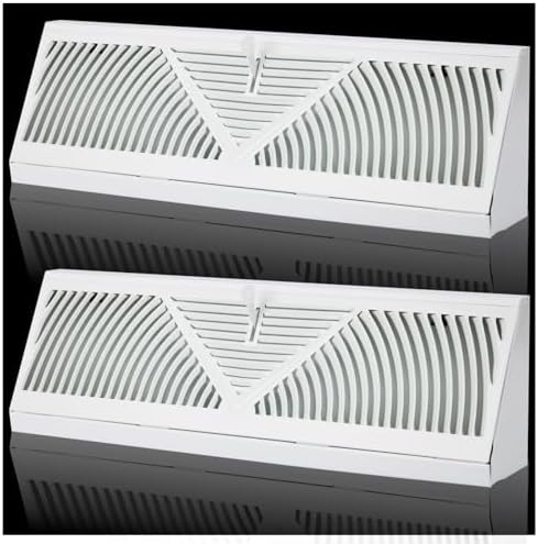 2Pk 15 inch Baseboard Register Vent by EXCELFU