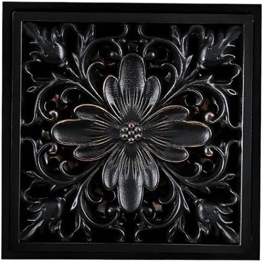 1pc Black Square Floor Drain 10 * 10cm - Image 4