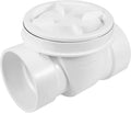 4" PVC Backwater Valve, 4-Inch Drain Backflow Preventer Valve Prevent Sewage by YullSorom