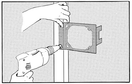 10 Pack, E-Z T-4 Electric Outlet Box Mounting Brackets - Image 2