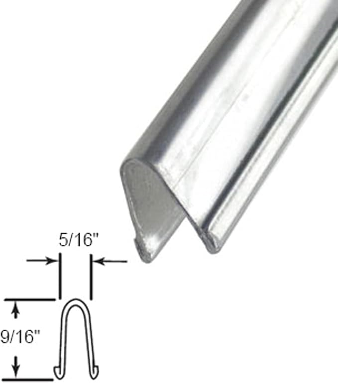 Stainless Steel Sliding Door Track Cover - Image 7