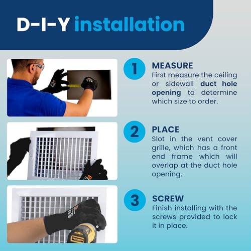 16 x 4 Duct Hole Adjustable Vent Cover - Image 5