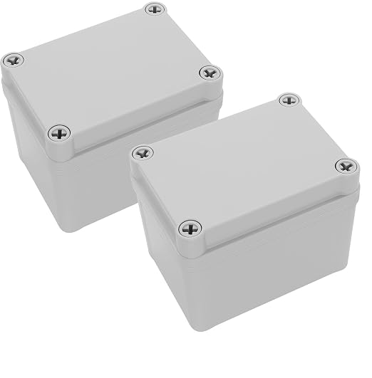Junction Box IP67 Waterproof Dustproof ABS Plastic Project Box by LeMotech