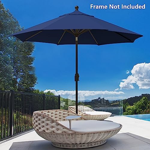 EliteShade USA 9FT Patio Umbrella Replacement Covers 8 Ribs Market Umbrella - Image 5