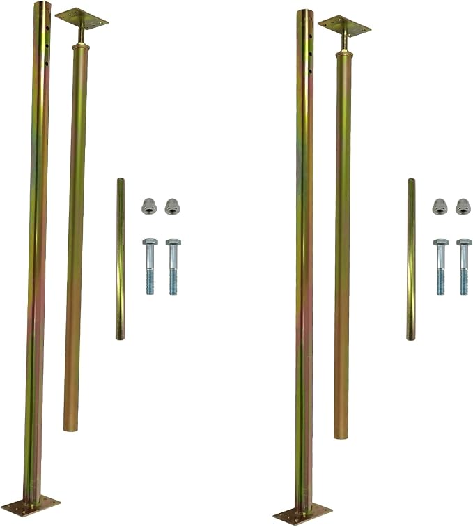 2 Pack 59" - 100" Adjustable House Floor Screw Jack Post - Image 8