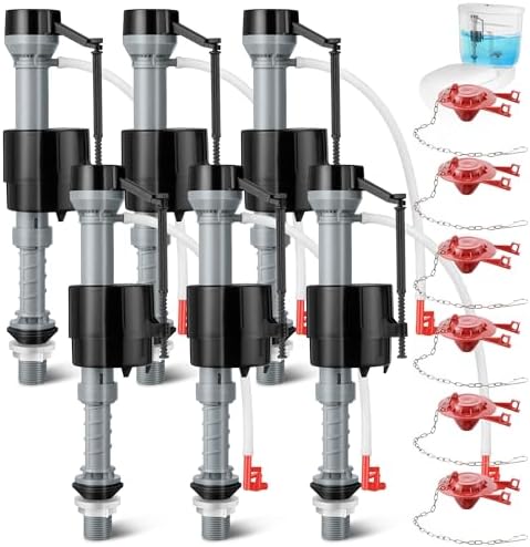 6 Sets Toilet Float Replacement Kit by Saillong