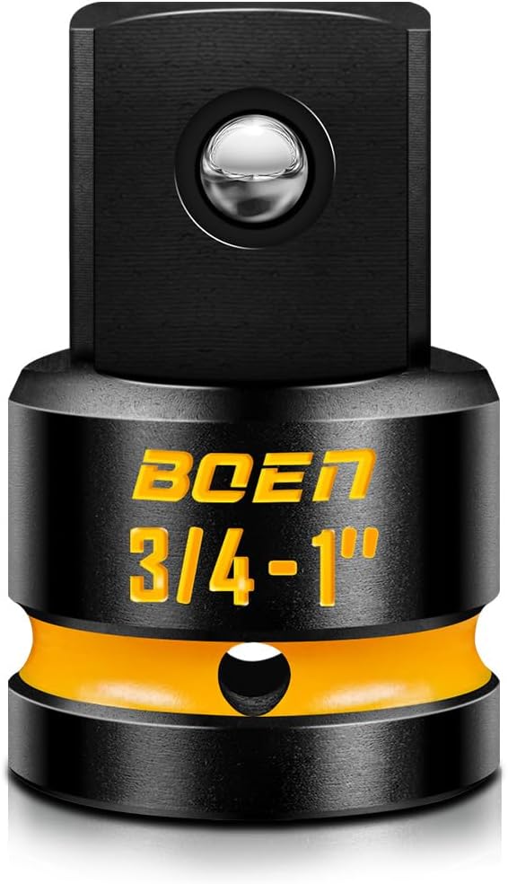 BOEN PRO 3/4"F to 1"M Impact Socket Adapter, Impact Driver Conversions by BOEN