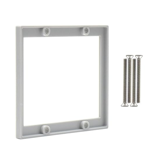1/4” Double Gang Outlet Box Extender, Comes by AIRTAK