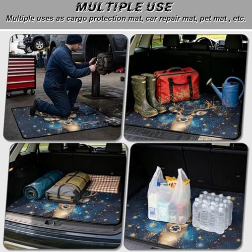 Deer Starry Outdoor Trunk Mat 29"x39" - Image 3