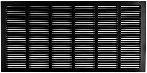 HVAC Premium 30'' x 14'' Flat Stamped Steel Return Air Grille by HVACPremium