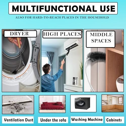 4-Pack Dryer Vent Cleaner Kit - Image 7