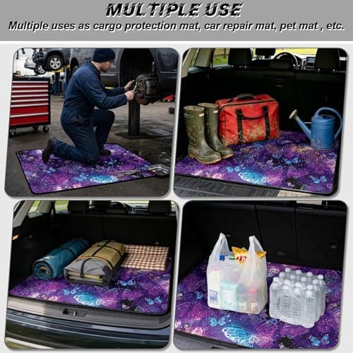 Purple Butterfly Print Liner 29"x39" - Image 3