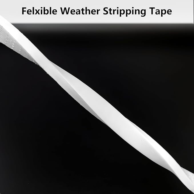 Topiverse Weather Stripping, Door Seal Strip, 1/2 in x 1/4 in x 13 Ft | Strong - Image 4
