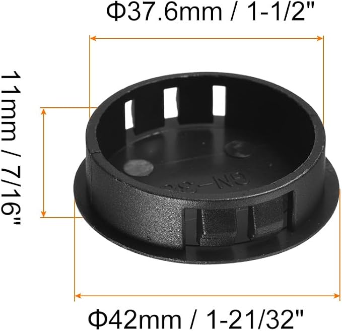 uxcell 1-1/2" Plastic Hole Plugs - Image 2